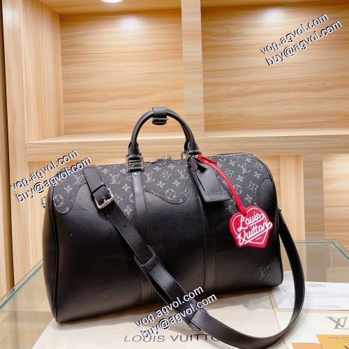 おすすめ/オススメ 2021秋冬 ルイ ヴィトン LOUIS VUITTON ルイ ヴィトンスーパーコピー ボストンバッグ ムダな装飾を排したデザイン ショルダーベルト付 2色可選