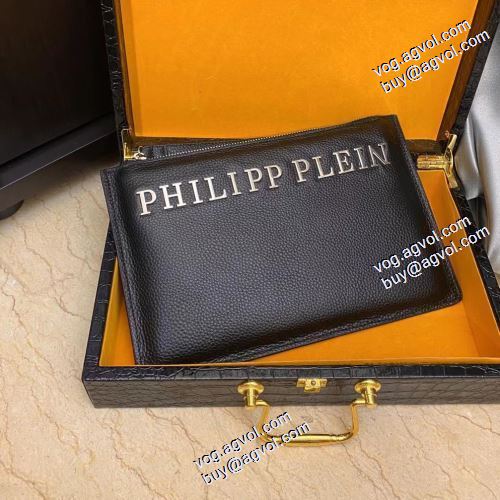  PHILIPP PLEINスーパーコピー 激安 2021春夏 フィリッププレイン PHILIPP PLEIN ポーチ ミドルウォレット 魅力的