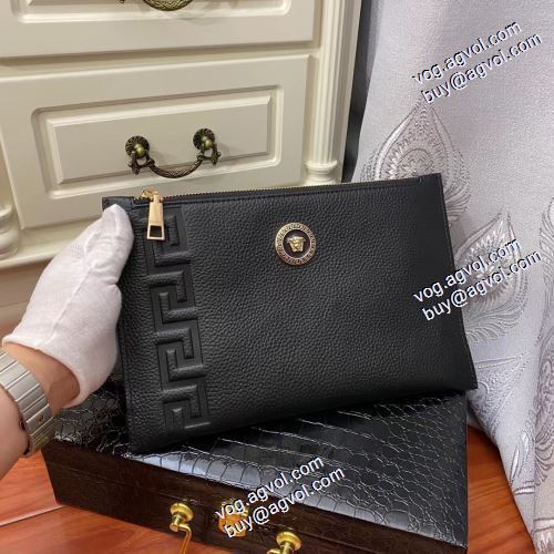  ヴェルサーチVERSACE 2021春夏 VERSACEコピーブランド ポーチ 財布/ウォレット 紙幣入れ 