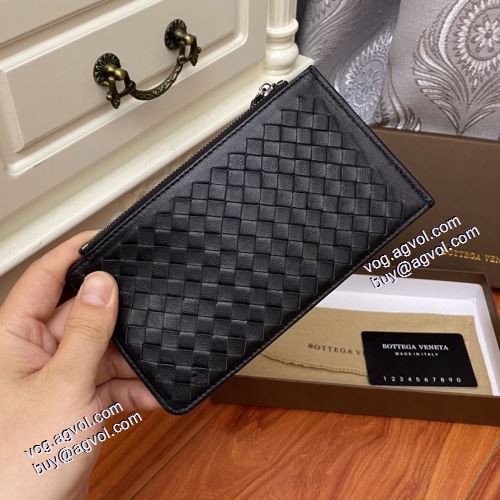  ボッテガ ブランド BOTTEGA VENETA 2021春夏 BOTTEGA VENETAブランド コピー 希少 二つ折り財布 紙幣入れ クリップウォレット  