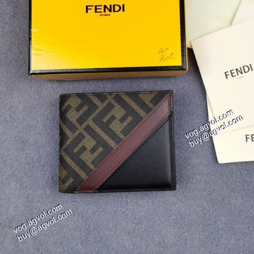  爆買いセール クリップウォレット 紙幣入れ フェンディ FENDI 2021春夏 プレゼントに FENDIスーパーコピー 代引