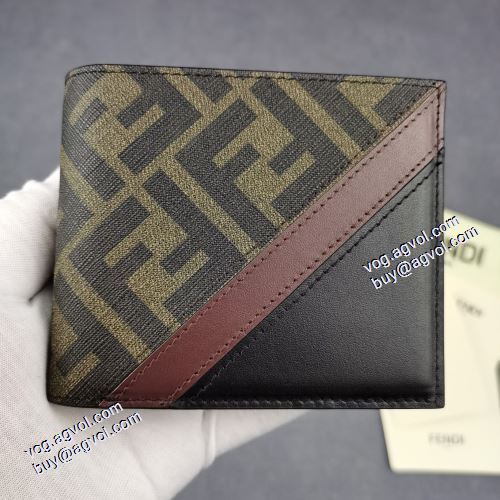  爆買いセール クリップウォレット 紙幣入れ フェンディ FENDI 2021春夏 プレゼントに FENDIスーパーコピー 代引