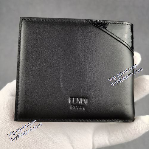  フェンディ FENDI 2021春夏 値下げ！FENDIブランド コピー 紙幣入れ 二つ折り財布 クリップウォレット