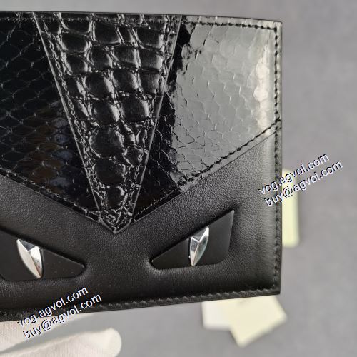  フェンディ FENDI 2021春夏 値下げ！FENDIブランド コピー 紙幣入れ 二つ折り財布 クリップウォレット