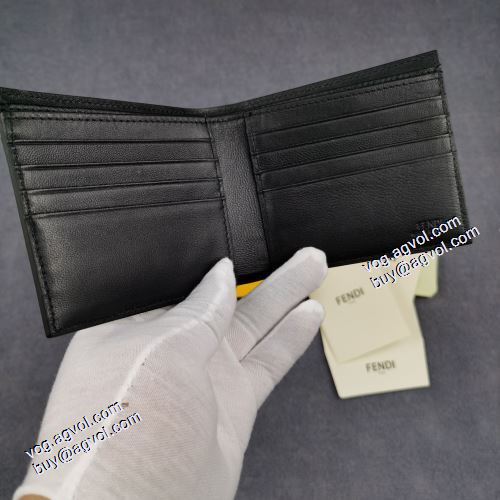  2021春夏 FENDIコピー 最旬アイテム 二つ折り財布 爆買いセール クリップウォレット フェンディ FENDI