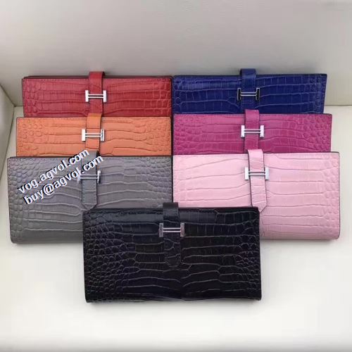 高級感ある 多色選択可 2021春夏 エルメススーパーコピー 激安 エルメス HERMES 長財布 カラフル 大容量 