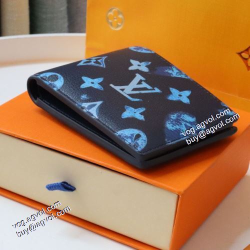  二つ折り財布 爆買いセール 紙幣入れ ルイ ヴィトン LOUIS VUITTON ポップ 2021春夏 LOUIS VUITTONコピー ブランド カラフル