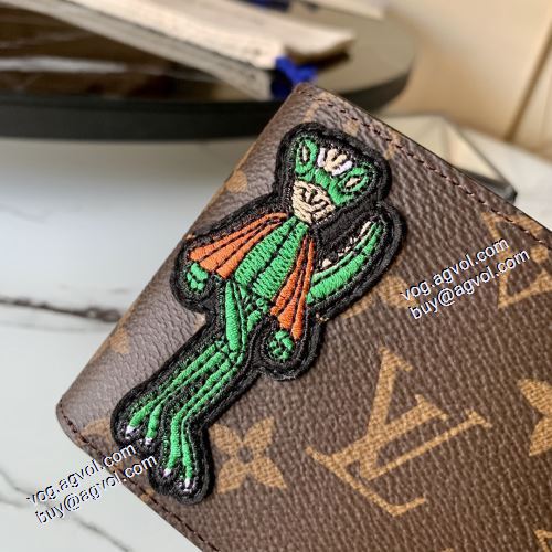  爆買いセール カード入れ付 二つ折り財布 LOUIS VUITTONブランド 偽物 通販 ルイ ヴィトン LOUIS VUITTON 存在感のある 2021春夏