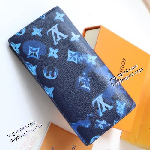 紙幣入れ 二つ折り財布 爆買いセール ルイ ヴィトン LOUIS VUITTON M80465 高級感を引き立てる 2021春夏 LOUIS VUITTONブランドスーパーコピー BRAZZA財布 ‭10x19x2cm