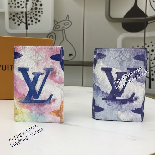 注目のアイテム LOUIS VUITTONブランド コピー 2色可選 8x11x1cm スマートウォレット カラフル ルイ ヴィトン LOUIS VUITTON 2021春夏 M80455