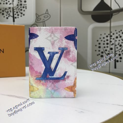 注目のアイテム LOUIS VUITTONブランド コピー 2色可選 8x11x1cm スマートウォレット カラフル ルイ ヴィトン LOUIS VUITTON 2021春夏 M80455