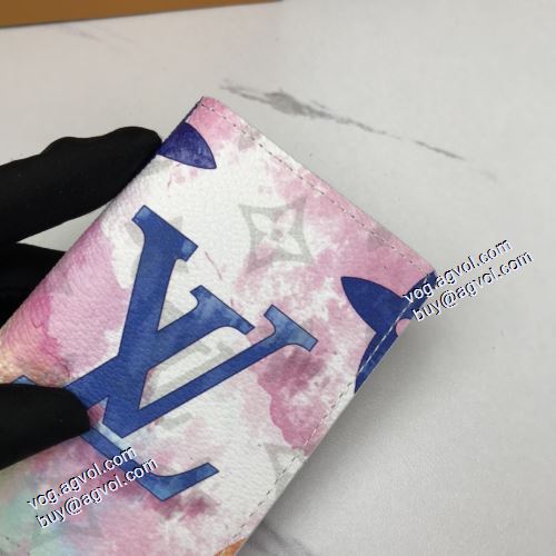 注目のアイテム LOUIS VUITTONブランド コピー 2色可選 8x11x1cm スマートウォレット カラフル ルイ ヴィトン LOUIS VUITTON 2021春夏 M80455