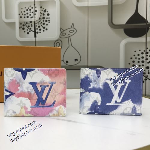 ルイ ヴィトン LOUIS VUITTON 2色可選 紙幣入れ 二つ折り財布 11.5x9x1.5cm スタイルアップ効果 LOUIS VUITTONスーパーコピー 2021春夏 M80458