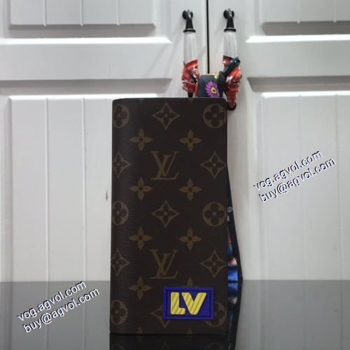 大人のアイテム LOUIS VUITTON偽物ブランド 爆買いセール 二つ折り財布 紙幣入れ ルイ ヴィトン LOUIS VUITTON 2021春夏 M80523 BRAZZA 財布 ヴィトン財布コピー 10x19x2cm