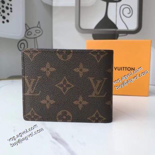 爆買いセール 二つ折り財布 カード入れ付 ルイ ヴィトン LOUIS VUITTON ◆モデル愛用◆ LOUIS VUITTONスーパーコピー 2021春夏