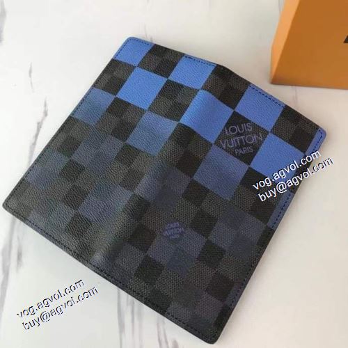 LOUIS VUITTONコピー 2021春夏 ルイ ヴィトン LOUIS VUITTON 欧米韓流/雑誌 3色可選 カード入れ付 二つ折り財布 スマートウォレット