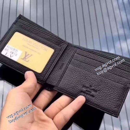 ルイ ヴィトン LOUIS VUITTON 超レア 二つ折り財布 カード入れ付 紙幣入れ 2021春夏 LOUIS VUITTONコピーブランド 10x11cm 圧倒的な高級感