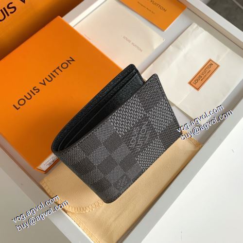 ルイ ヴィトン LOUIS VUITTON N60434 2021春夏 二つ折り財布 爆買いセール スマートウォレット 完売品！LOUIS VUITTONブランドスーパーコピー  Multiple財布 11.5x9x1.5cm
