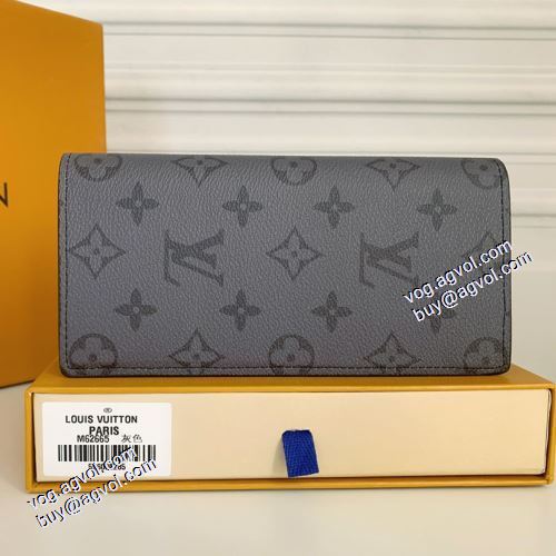 二つ折り財布 長財布 爆買いセール 紙幣入れ 19x10cm LOUIS VUITTONブランド コピー プレゼントに ルイ ヴィトン LOUIS VUITTON 2021春夏Brazza財布 N62665