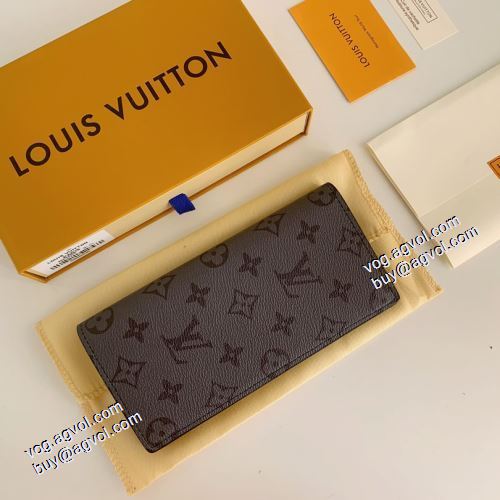 二つ折り財布 長財布 爆買いセール 紙幣入れ 19x10cm LOUIS VUITTONブランド コピー プレゼントに ルイ ヴィトン LOUIS VUITTON 2021春夏Brazza財布 N62665