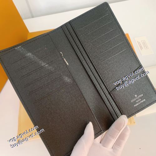 二つ折り財布 長財布 爆買いセール 紙幣入れ 19x10cm LOUIS VUITTONブランド コピー プレゼントに ルイ ヴィトン LOUIS VUITTON 2021春夏Brazza財布 N62665