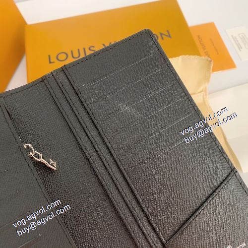 二つ折り財布 長財布 爆買いセール 紙幣入れ 19x10cm LOUIS VUITTONブランド コピー プレゼントに ルイ ヴィトン LOUIS VUITTON 2021春夏Brazza財布 N62665