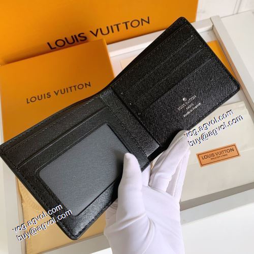 M60930 大人気☆NEW!! ルイ ヴィトン LOUIS VUITTON 2021春夏 二つ折り財布 11.5x9cm LOUIS VUITTONコピー ブランド 3色可選 爆買いセール 紙幣入れ