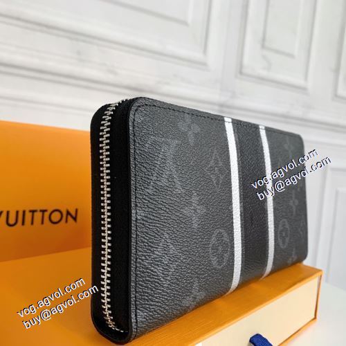 2021春夏 首胸ロゴ LOUIS VUITTONスーパーコピー 激安 ルイ ヴィトン LOUIS VUITTON 長財布 チェーンウオレット 19x11cm コードバン財布 M60017 POCHETTE VOYAGE財布