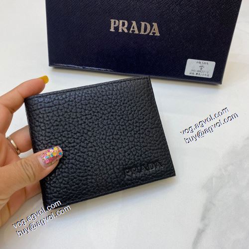  プラダ PRADA 2021春夏 PRADAブランド コピー 二つ折り財布 爆買いセール コインケース 希少   