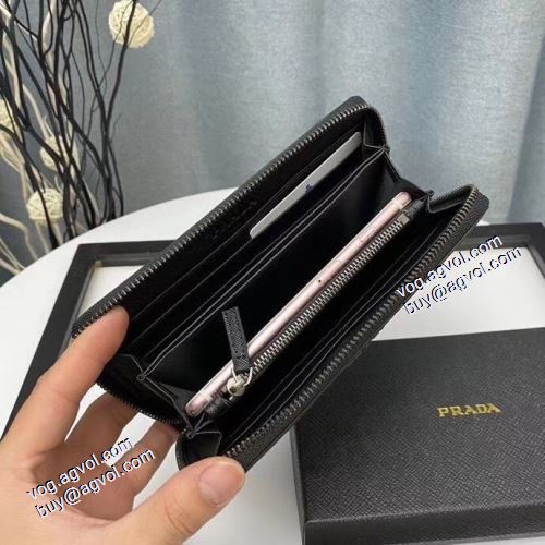 PRADAコピーブランド プラダ PRADA コインケース 二つ折り財布 2色可選 格安！2021春夏