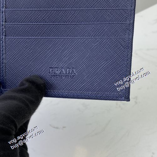  PRADAスーパーコピー 代引 プラダ PRADA めちゃくちゃお得 2021春夏 紙幣入れ 二つ折り財布 爆買いセール