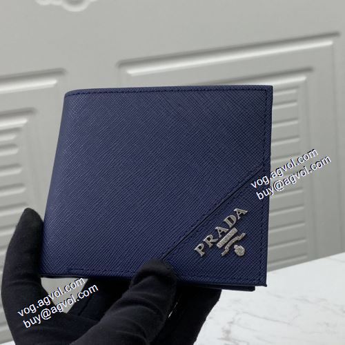  2021春夏 最旬アイテム 紙幣入れ 二つ折り財布 爆買いセール PRADAブランドスーパーコピー プラダ PRADA