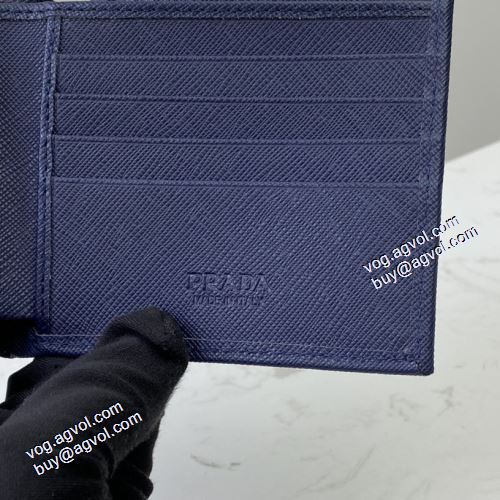  2021春夏 最旬アイテム 紙幣入れ 二つ折り財布 爆買いセール PRADAブランドスーパーコピー プラダ PRADA