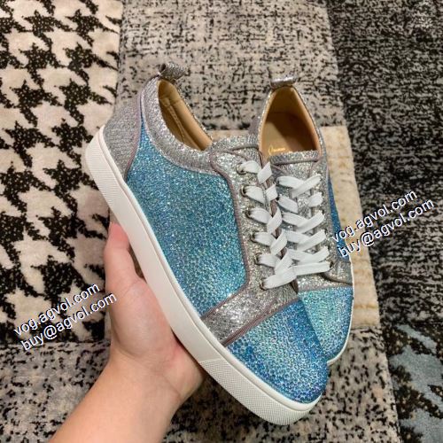 2021秋冬 軽量で疲れにくい 海外限定ライン クリスチャンルブタン スーパーコピー カジュアルシューズ Christian Louboutin フラットシューズ