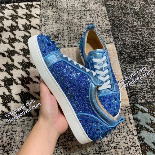 2021秋冬 すべり防止 クリスチャンルブタン Christian Louboutinコピー 上品に着こなせ フラットシューズ