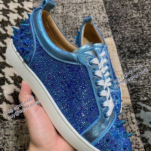 2021秋冬 すべり防止 クリスチャンルブタン Christian Louboutinコピー 上品に着こなせ フラットシューズ