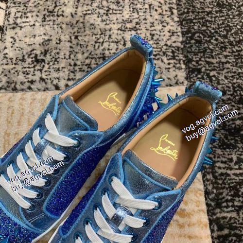 2021秋冬 すべり防止 クリスチャンルブタン Christian Louboutinコピー 上品に着こなせ フラットシューズ