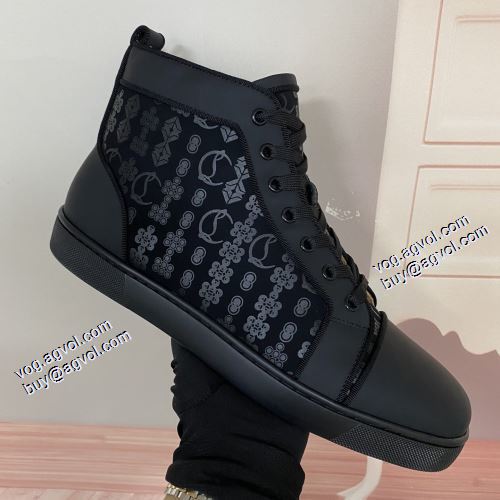 2021秋冬 クリスチャンルブタンスーパーコピー 激安 ハイトップシューズ Christian Louboutin 今一番HOTな新品 抗菌?防臭加工