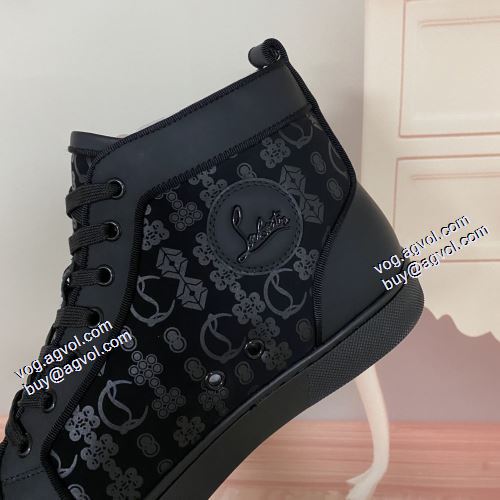 2021秋冬 クリスチャンルブタンスーパーコピー 激安 ハイトップシューズ Christian Louboutin 今一番HOTな新品 抗菌?防臭加工