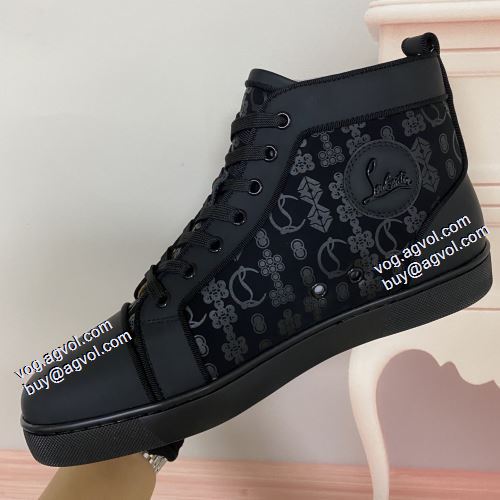2021秋冬 クリスチャンルブタンスーパーコピー 激安 ハイトップシューズ Christian Louboutin 今一番HOTな新品 抗菌?防臭加工