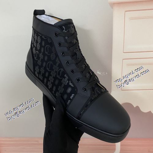 2021秋冬 クリスチャンルブタンスーパーコピー 激安 ハイトップシューズ Christian Louboutin 今一番HOTな新品 抗菌?防臭加工