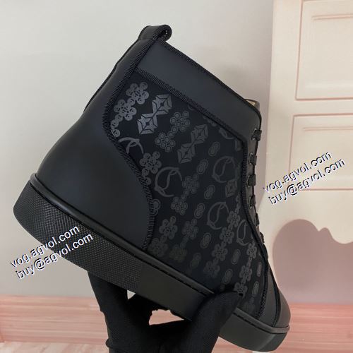 2021秋冬 クリスチャンルブタンスーパーコピー 激安 ハイトップシューズ Christian Louboutin 今一番HOTな新品 抗菌?防臭加工