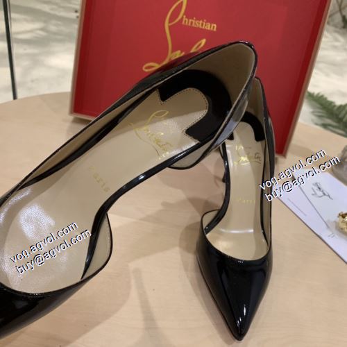 2021秋冬 実用性に溢れるアイテム クリスチャンルブタン Christian Louboutinコピーブランド ハイヒール 2色可選 程よい高さ