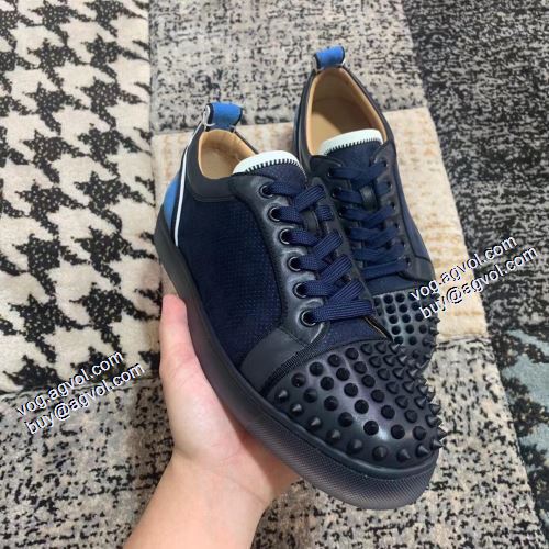 2021秋冬 シックスタイルに活躍 カジュアルシューズ クリスチャンルブタンブランド コピー スタッズ Christian Louboutinブランドコピー フラットシューズ