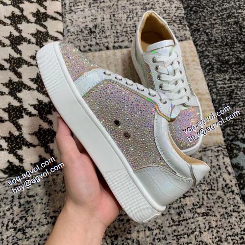 フラットシューズ 2021秋冬 ショートパンツ 確定となる上品 クリスチャンルブタンコピー Christian Louboutinコピー ブランド 厚底