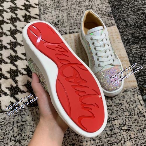 フラットシューズ 2021秋冬 ショートパンツ 確定となる上品 クリスチャンルブタンコピー Christian Louboutinコピー ブランド 厚底