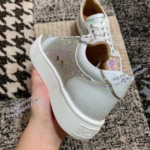 フラットシューズ 2021秋冬 ショートパンツ 確定となる上品 クリスチャンルブタンコピー Christian Louboutinコピー ブランド 厚底