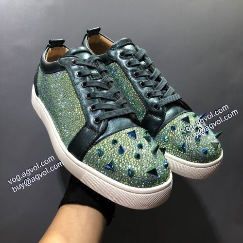 2021秋冬 カジュアルシューズ 活用できるアイテム クリスチャンルブタン Christian Louboutinブランド コピー フラットシューズ 極上シューズ
