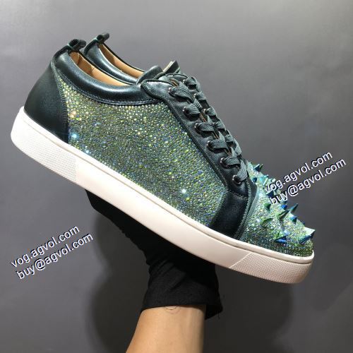 2021秋冬 カジュアルシューズ 活用できるアイテム クリスチャンルブタン Christian Louboutinブランド コピー フラットシューズ 極上シューズ