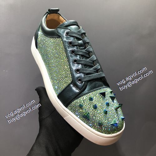 2021秋冬 カジュアルシューズ 活用できるアイテム クリスチャンルブタン Christian Louboutinブランド コピー フラットシューズ 極上シューズ